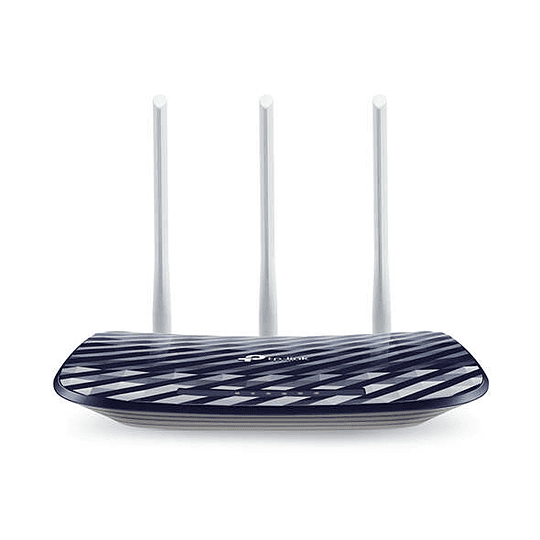 TP-Link Router Inalambrico de Banda Dual AC750 -  300MB en 2,4GHZ y 433MB en 5GHZ - 4P Ethernet - 2 Antenas Fijas