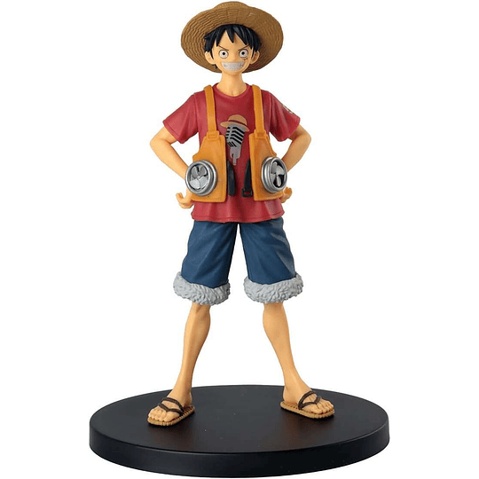 Banpresto One Piece The Grandline Men Vol. 1 Dxf Luffy - Figura de Coleccion - Altura 16cm aprox. - Fabricada en PVC y ABS