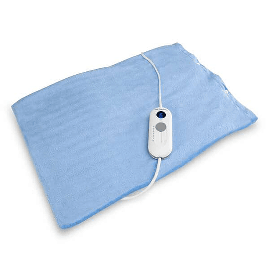 Orbegozo AH 3160 Manta Electrica para Espalda - Calor Terapeutico con 6 Niveles de Temperatura - Apagado Automatico - Funda Lavable - Seguridad contra