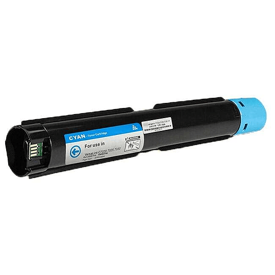 Xerox VersaLink C7000 Cyan Cartucho de Toner Generico - Reemplaza 106R03760/106R03764