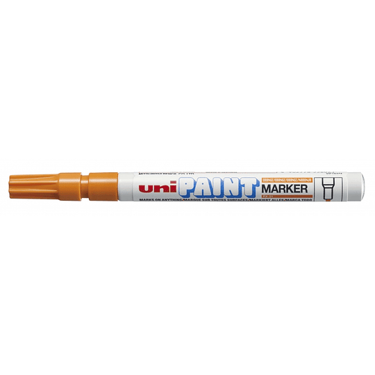 Uni-ball PX-21 Paint Marker - Marcador de Pintura - Punta Acrilica de Bala 0.8-1.2mm - Permanente en Todas las Superficies - Resistente a Luz y Agua -