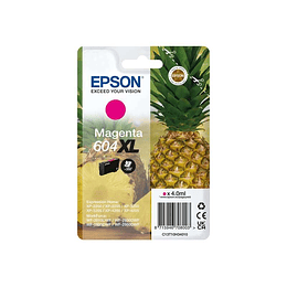 Epson 604XL Magenta Cartucho de Tinta Original - C13T10H34010