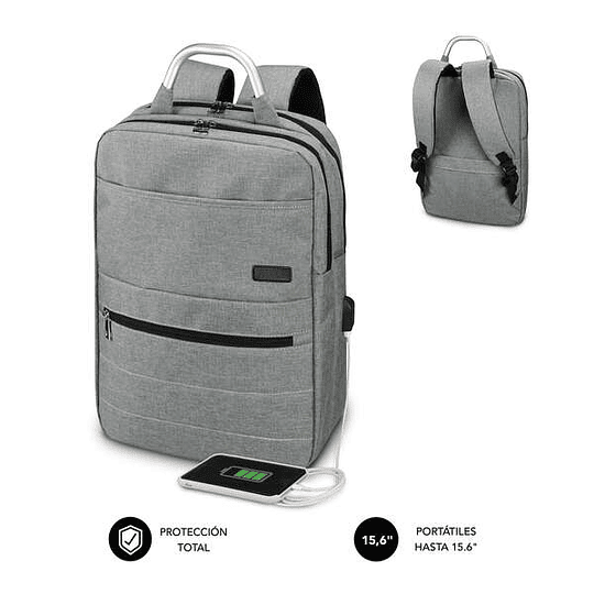 Subblim Mochila Elite Airpadding - Capacidad para Portatiles de hasta 15,6