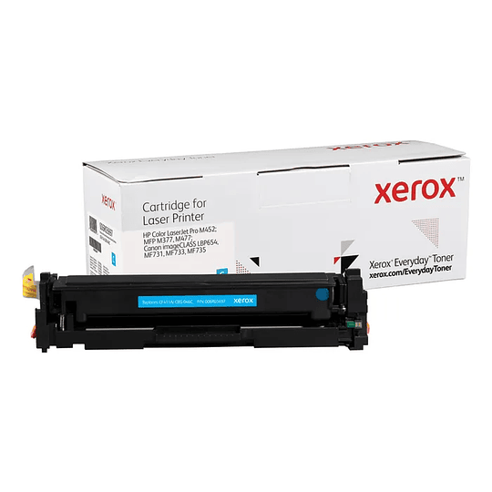 Xerox Everyday HP CF411A Cyan Cartucho de Toner Generico - Reemplaza 410A