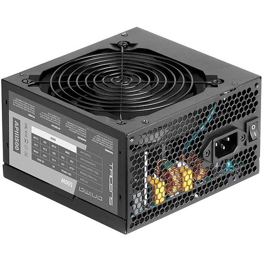 Tacens Anima APIII500 Fuente de Alimentacion 500W ATX - Eficiencia Bronze del 85% - Ventilador 120mm