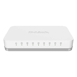 D-Link Switch 8 Puertos Gigabit 10/100/1000 Mbps