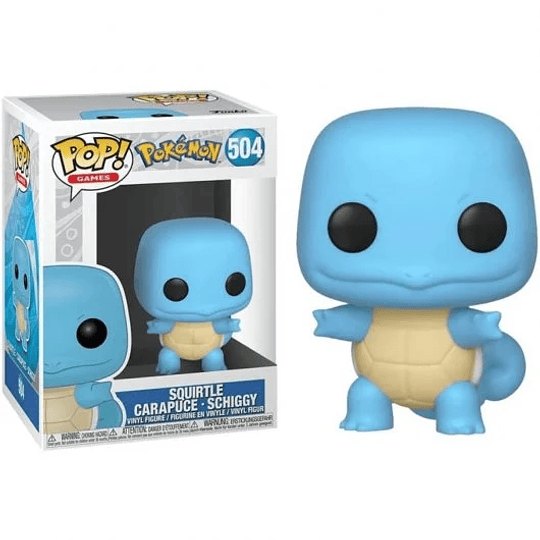 Funko Pop Pokemon Squirtle - Figura de Vinilo - Altura 9cm aprox.