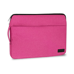 Subblim Funda URBAN - 410mm - Asa retráctil - Slim y ligera - Protección reforzada - Bolsillo frontal - Resistente a golpes y líquidos - Color Rosa