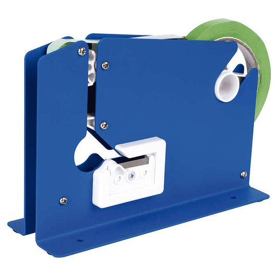 Apli Maquina Cierra Bolsas - Cinta de 12mm x 66m - Facil de Usar y Transportar - Ideal para Sellar Bolsas de Manera Rapida y Eficiente Azul