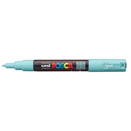 Posca PC-1M Marcador de Pintura - Punta Conica 0.7mm - Tinta Base al Agua - No Permanente - Resistente a la Luz - Inodoro - Ideal para Carteleria y De