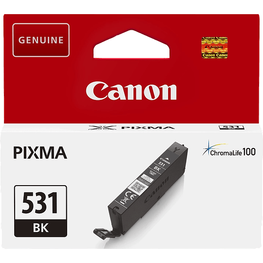 Canon CLI531 Negro Cartucho de Tinta Original - 6118C001/CLI531BK