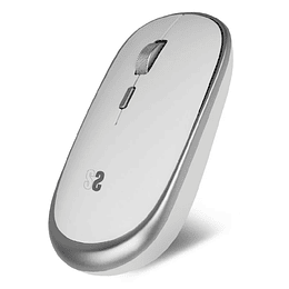 Subblim Ratón inalámbrico Wireless Mini - 54mm x 25mm - Silencioso - Precisión regulable - Acabados de calidad - Ambidiestro - 4 botones - Ahorro de e