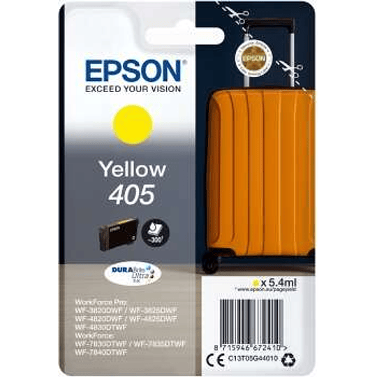 Epson 405 Amarillo Cartucho de Tinta Original - C13T05G44010