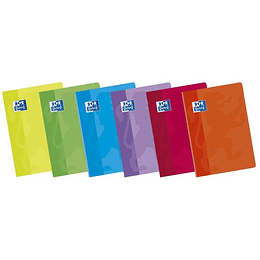 Oxford Classic Libreta Grapada A5+ Liso 48 Hojas 90gr - Tapa Blanda - Colores Surtidos