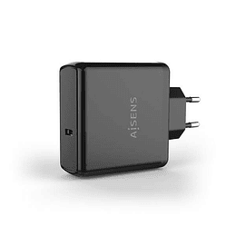 Aisens Cargador PD3.0 QC3.0 1 Puerto 1xUSB-C 60W - Color Negro