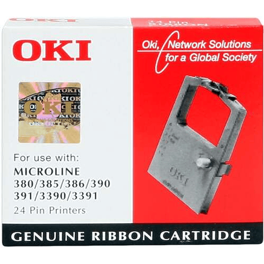 OKI ML380/ML390/ML3390 Negra Cinta Matricial Original - 09002309