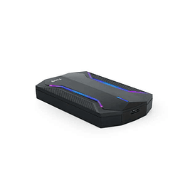 Tooq Caja Externa Gaming para Discos de 2,5? HDD/SSD - Color Negro