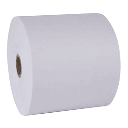 Apli Papel Termico Rollo - 57x55x12mm - Alta Calidad y Durabilidad - Compatible con Impresoras Termicas - Blanco