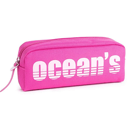 Oceans Wave California Estuche de 1 Cremallera - Tirador Ergonomico - Color Fucsia