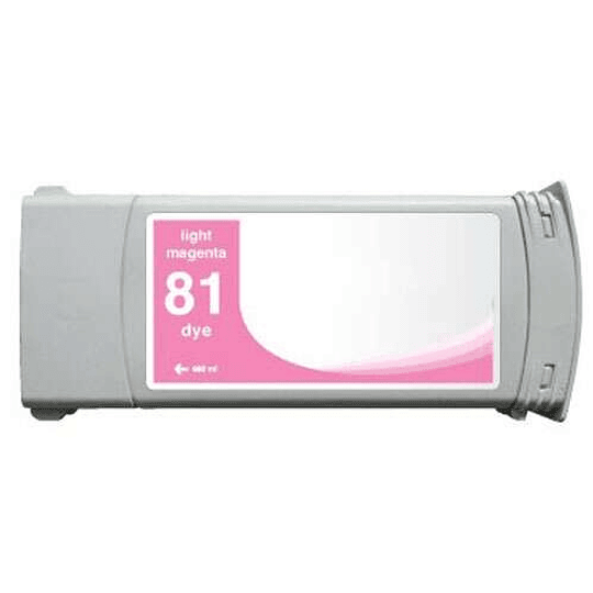 HP 81 Magenta Light Cartucho de Tinta Generico - Reemplaza C4935A