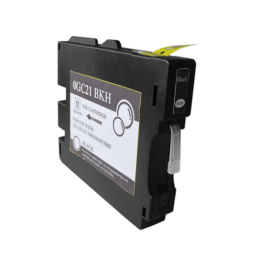 Ricoh GC21K Negro Cartucho de Tinta Pigmentada Generico - Reemplaza 405532/405536