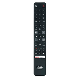 DCU Tecnologic Mando a Distancia Universal para TV - Compatible con Televisores TCL - Funciona como Control Remoto Universal - Facil de Programar y Us