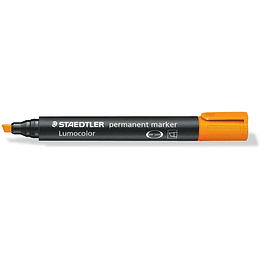 Staedtler Lumocolor 350 Rotulador Permanente - Secado Rapido - Punta 2 - 5 mm Aprox - Color Naranja