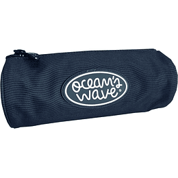 Oceans Wave Estuche Redondo - Gran Amplitud - Color Azul Ware