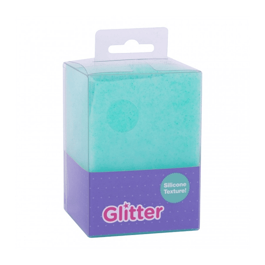 Apli Cubilete de Silicona Portalapices Glitter Collection - Tacto Suave - Resistente y Flexible - Facil de Limpiar - Versatil para Lapices y Cosmetico