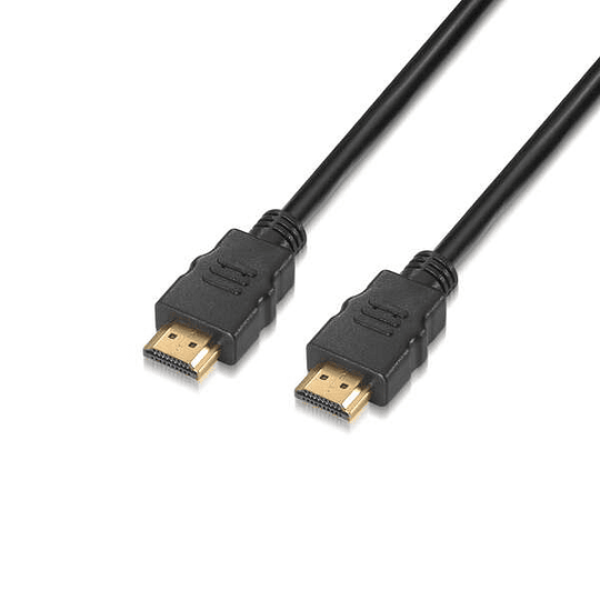 Aisens Cable HDMI 2.0 Certificado 4K HDR 60Hz Premium Macho a Macho - Ultra HD 3D ARC - 4K - 2.0m - Color Negro