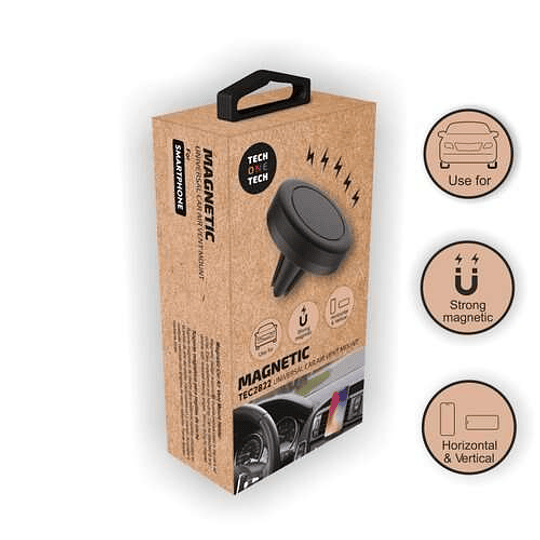 TechOneTech Soporte de Coche Magnetico para Smartphones hasta 7.2