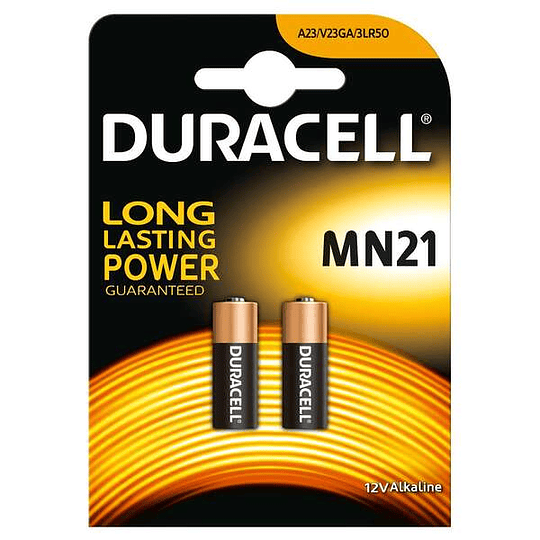 Duracell 3LR50B2 Pilas Alcalinas MN21 12V (2 unidades)