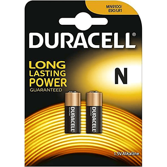 Duracell Pila Alcalina MN 9100 1.5V - 2 Unidades