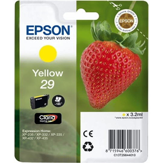 Epson Cartucho T2984 Amarillo