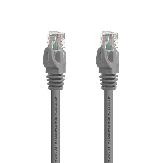 Aisens Latiguillo Rj45 Cat.6A Utp Gris 15M