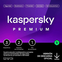 Kaspersky Premium 3L/1A ESD