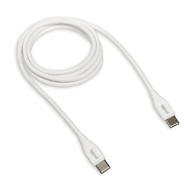 iggual Cable USB-C/USB-C 100 cm blanco Q3.0 3A