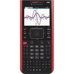 Texas Instruments TI-Nspire CX II-T CAS Calculadora Grafica Pantalla Retroiluminada a Color 320x240px - Software Compatible con Pc/Mac - Sistema de Al