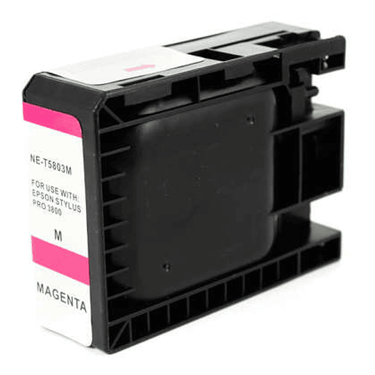 Epson T5803 Magenta Cartucho de Tinta Pigmentada Generico - Reemplaza C13T580300