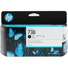 HP 498N4A Negro Cartucho de Tinta Original - 738