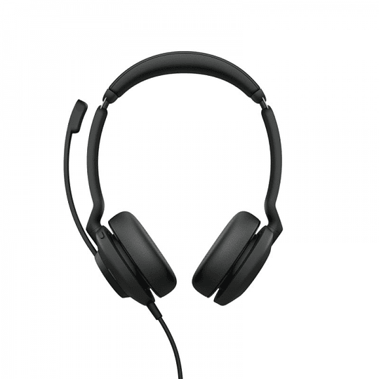 Jabra Evolve 2 30 Auriculares con Microfono USB-C - Cancelacion de Ruido - Diadema Ajustable - Controles en Auricular - Color Negro