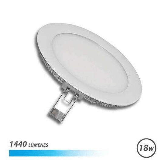 Elbat Downlight Empotrable para Techo LED 18W 1440lm - Forma Circular Ultraplano 210mm - 4000K Luz Blanca