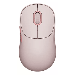 Xiaomi Wireless Mouse 3 Raton Inalambrico con Adaptador de 2.4GHz y Bluetooth 1200dpi - 5 Botones - Uso Diestro - Color Rosa