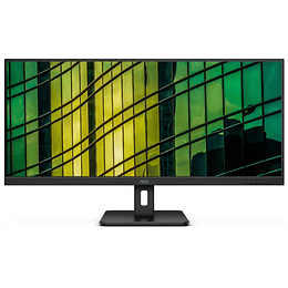 AOC Monitor 34" LED VA UltraWide QHD 100Hz - Respuesta 4ms - Angulo de Vision 178° - HDMI, DisplayPorts, Audio - Montaje VESA 100x100