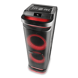 NGS Wild Space 3 Altavoz DJ 4000W Bluetooth 5.3 con Woofer 10" - USB y AUX - Iluminacion LED - Mando a Distancia - Color Negro