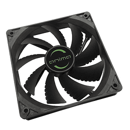 VENTILADOR 12CM ANIMA 1.200RPM NEGRO