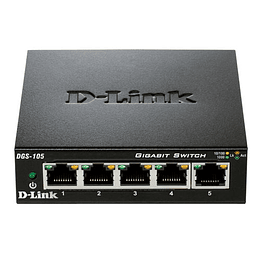 SWITCH D-LINK DGS-105 5PTOS 10/100/1000