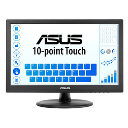 MONITOR PROFESIONAL ASUS VT168HR 15.6"HD 1366X768 1*HDMI/1*VGA TACTIL NEGRO