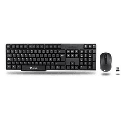 COMBO TECLADO/RATON NGS EUPHORIA KIT INALAMBRICO NEGRO