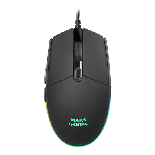 RATON MARS GAMING MMG 3.200DPI USB NEGRO RGB